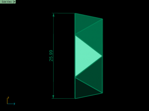 triangle ring 3D Принт Модель