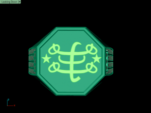 religious ring Model Cetak 3D