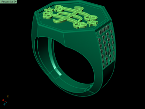 religious ring Model Cetak 3D