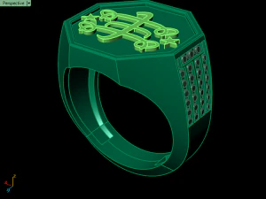 religious ring 3D Print Model
