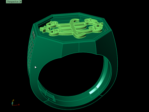 religious ring Model Cetak 3D