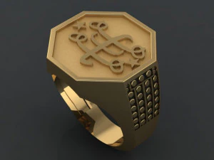 religious ring 3D Print Model