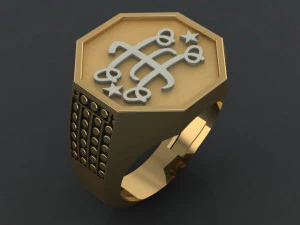 religious ring 3D Print Model