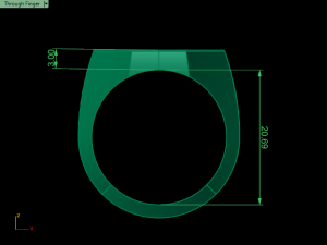 religious ring Model Cetak 3D