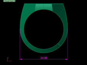religious ring Model Cetak 3D