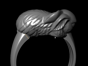 rabbit ring 3D Print Model