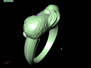 rabbit ring 3D Print Model