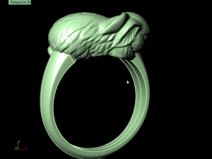 rabbit ring 3D Print Model