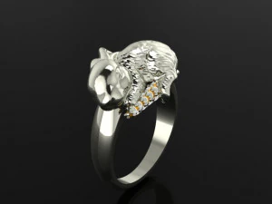 rabbit ring 3D Print Model
