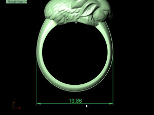 rabbit ring 3D Print Model