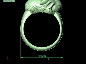 rabbit ring 3D Print Model