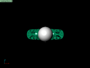 pearl ring 02 3D प्रिंट मॉडल