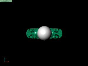 pearl ring 02 3D Print Model