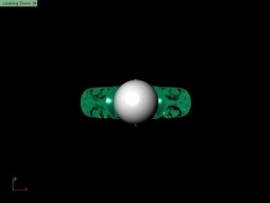 pearl ring 02 3D प्रिंट मॉडल