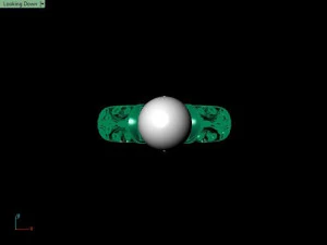 pearl ring 02 3D Print Model