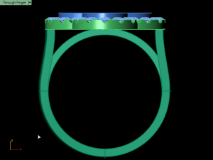 pearl ring Model do druku 3D