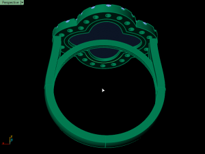 pearl ring Model do druku 3D