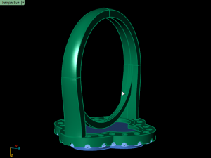 pearl ring Model do druku 3D