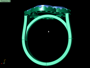 pearl ring Model do druku 3D