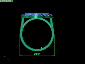 pearl ring Model do druku 3D