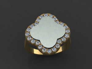 pearl ring Model do druku 3D