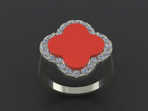 pearl ring Model do druku 3D