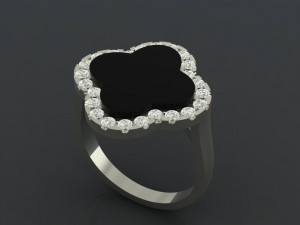 pearl ring Model do druku 3D
