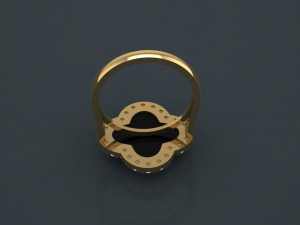 pearl ring Model do druku 3D