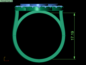 pearl ring Model do druku 3D