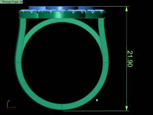 pearl ring Model do druku 3D