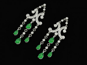 cluster earring 3D Baskı Modeli