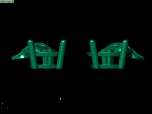 mask earring 3D Print Model