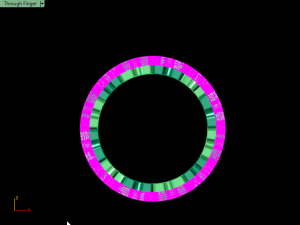 pazzle set ring 3Dプリントモデル