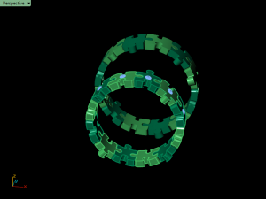 pazzle set ring 3Dプリントモデル