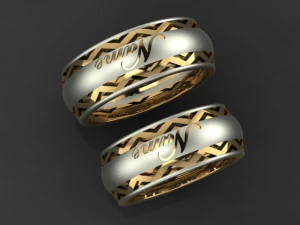 definir anel10 Modelo de Impressão 3D