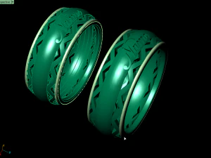 definir anel10 Modelo de Impressão 3D