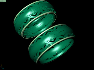 definir anel10 Modelo de Impressão 3D