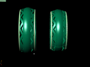 definir anel10 Modelo de Impressão 3D