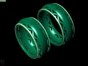 set ring10 3D 프린트 모델