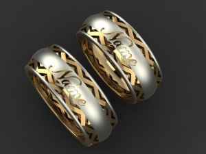 set ring10 3D 프린트 모델