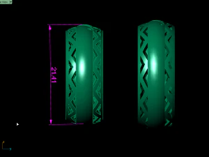 definir anel10 Modelo de Impressão 3D