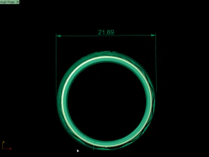 definir anel10 Modelo de Impressão 3D