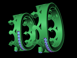 set ring 3D Baskı Modeli