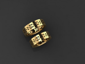 set ring01 3D-Druckmodell