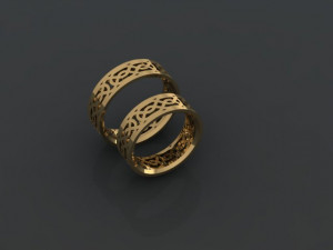 set ring01 3D-Druckmodell