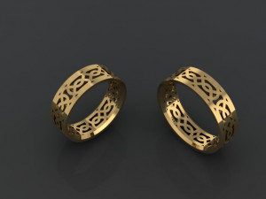 set ring01 3D-Druckmodell