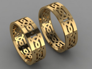 set ring01 3D-Druckmodell