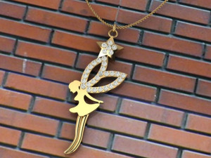 angel medal 3D Print Model