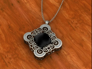 onyx pendant 3Dプリントモデル