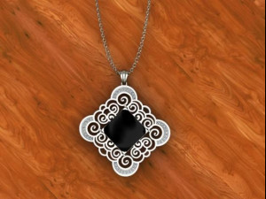 onyx pendant Modelo de Impressão 3D